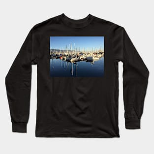 Santa Barbara Yacht Harbour Long Sleeve T-Shirt